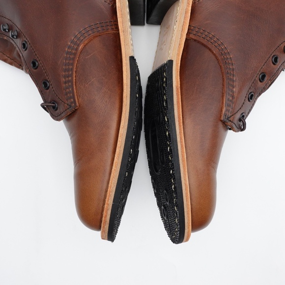 NEW Size 9.5 Men\'s Red Wing 9422 Beckman 6-Inch Leather Boots Cigar main image 4